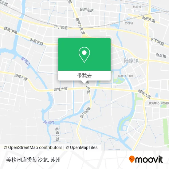 美榜潮店烫染沙龙地图