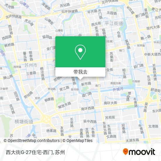 西大街G-27住宅-西门地图