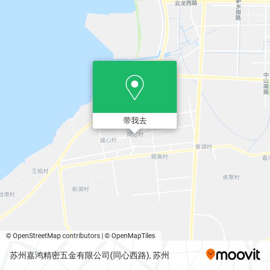 苏州嘉鸿精密五金有限公司(同心西路)地图