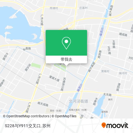 S228与Y911交叉口地图