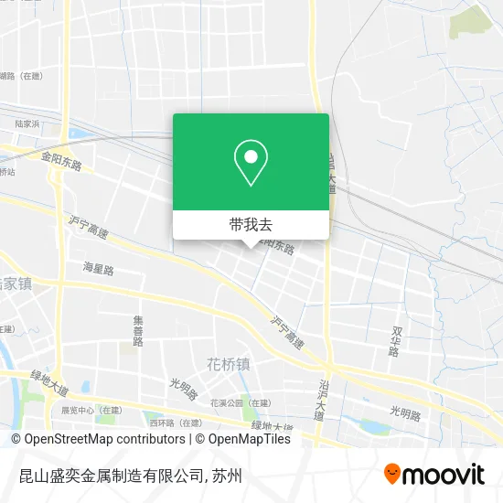 昆山盛奕金属制造有限公司地图