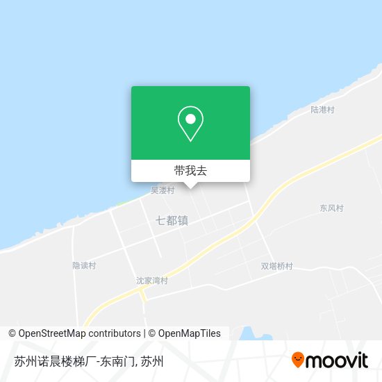 苏州诺晨楼梯厂-东南门地图