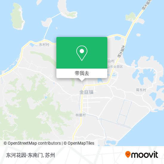 东河花园-东南门地图