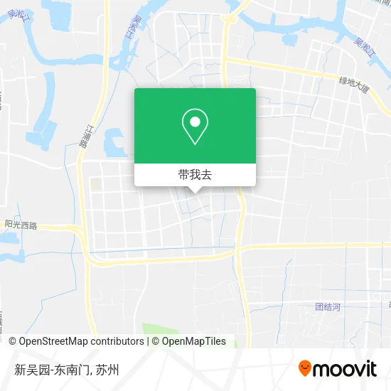 新吴园-东南门地图