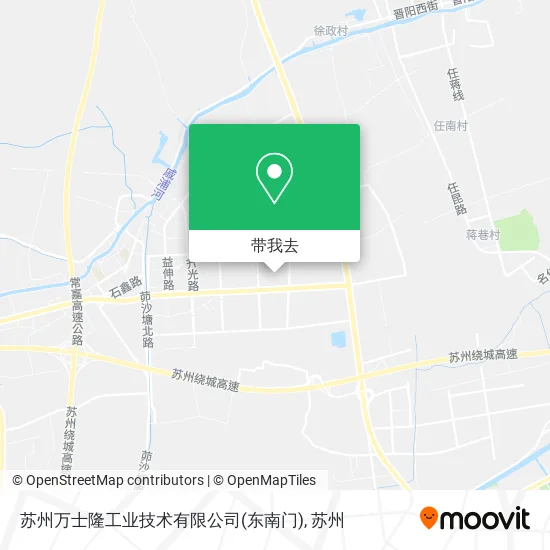 苏州万士隆工业技术有限公司(东南门)地图