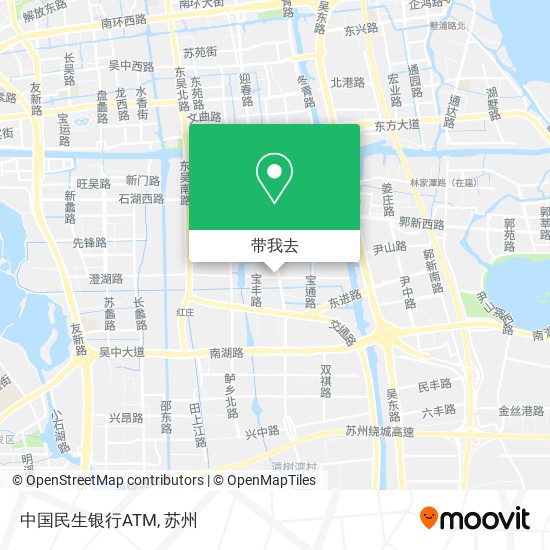 中国民生银行ATM地图