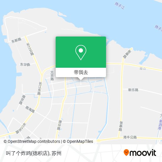 叫了个炸鸡(德积店)地图