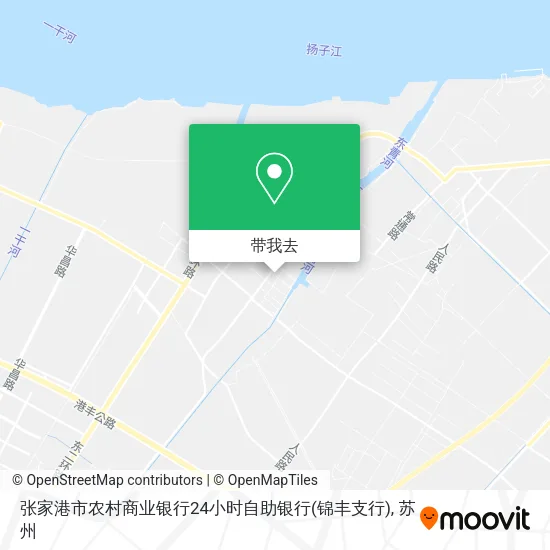 张家港市农村商业银行24小时自助银行(锦丰支行)地图