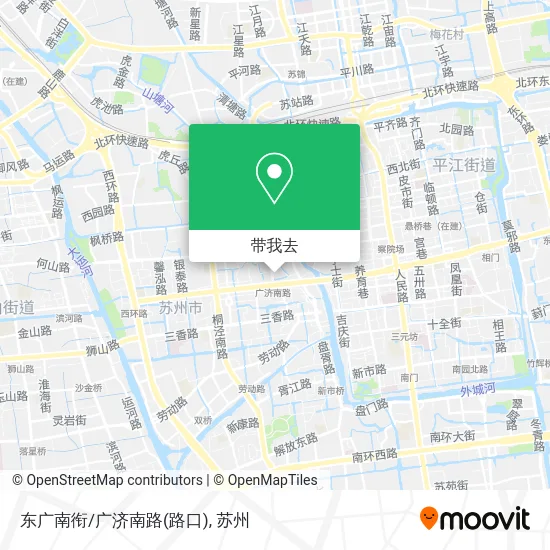 东广南衔/广济南路(路口)地图