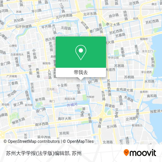 苏州大学学报(法学版)编辑部地图