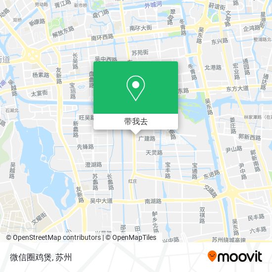 微信圈鸡煲地图