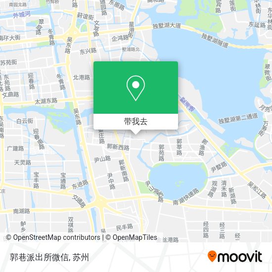 郭巷派出所微信地图
