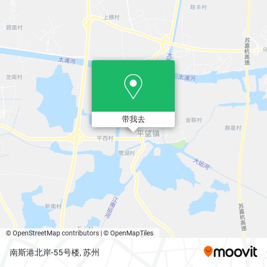 南斯港北岸-55号楼地图