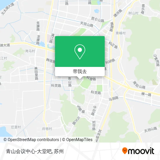 青山会议中心-大堂吧地图