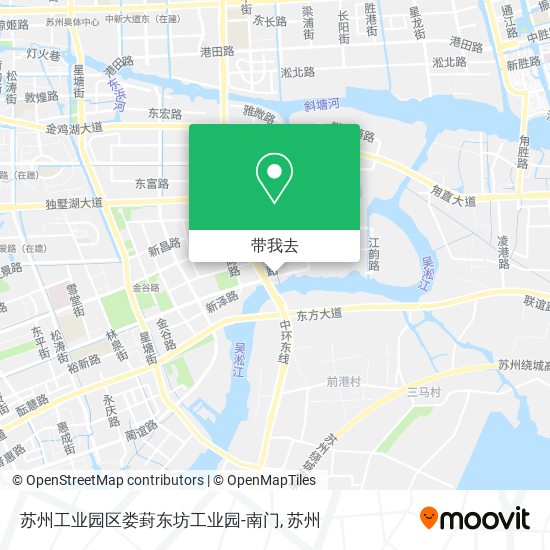 苏州工业园区娄葑东坊工业园-南门地图