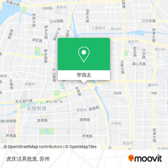 虎庆洁具批发地图