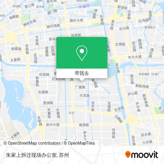 朱家上拆迁现场办公室地图
