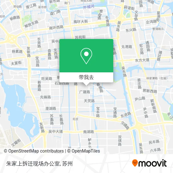 朱家上拆迁现场办公室地图