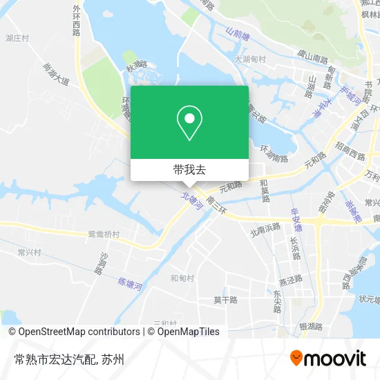 常熟市宏达汽配地图