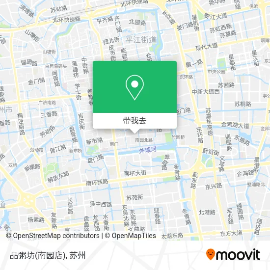 品粥坊(南园店)地图