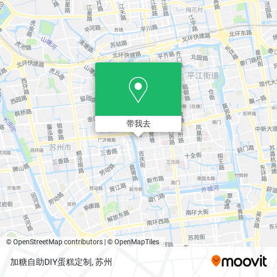 加糖自助DIY蛋糕定制地图