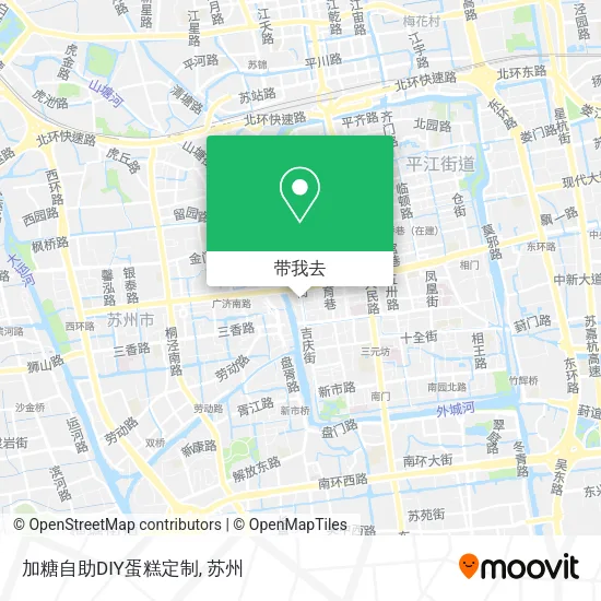加糖自助DIY蛋糕定制地图
