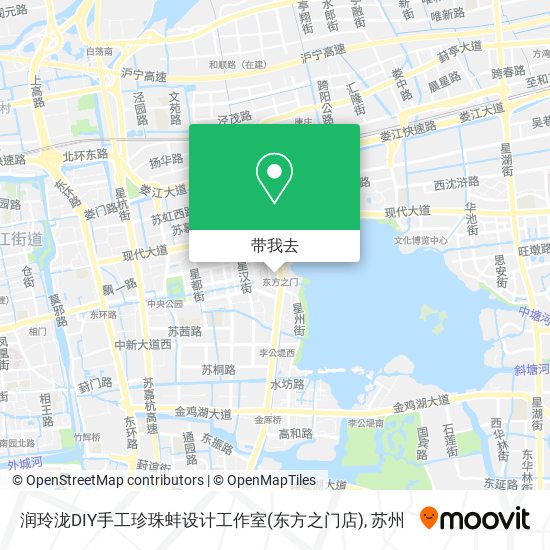 润玲泷DIY手工珍珠蚌设计工作室(东方之门店)地图
