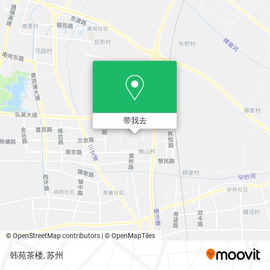 韩苑茶楼地图