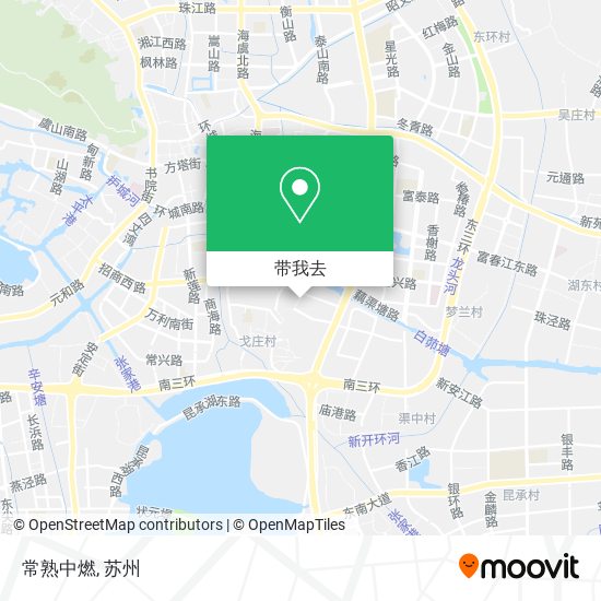 常熟中燃地图