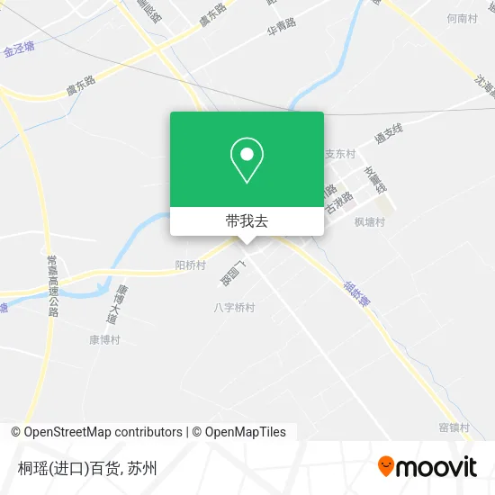 桐瑶(进口)百货地图