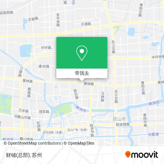 财铺(总部)地图