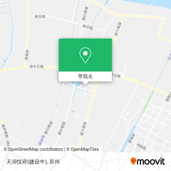 天润悦府(建设中)地图