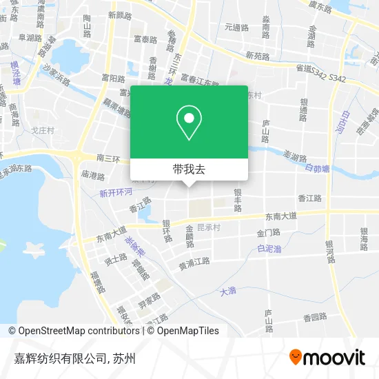 嘉辉纺织有限公司地图