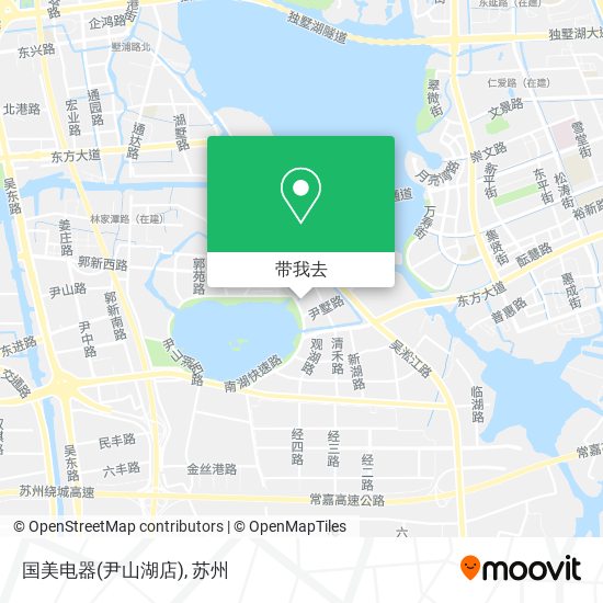 国美电器(尹山湖店)地图