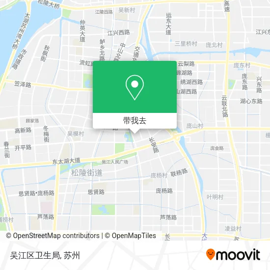吴江区卫生局地图