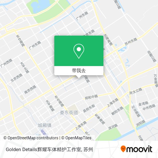 Golden Details辉耀车体精护工作室地图