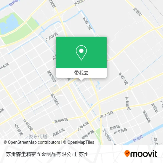 苏卅森圭精密五金制品有限公司地图