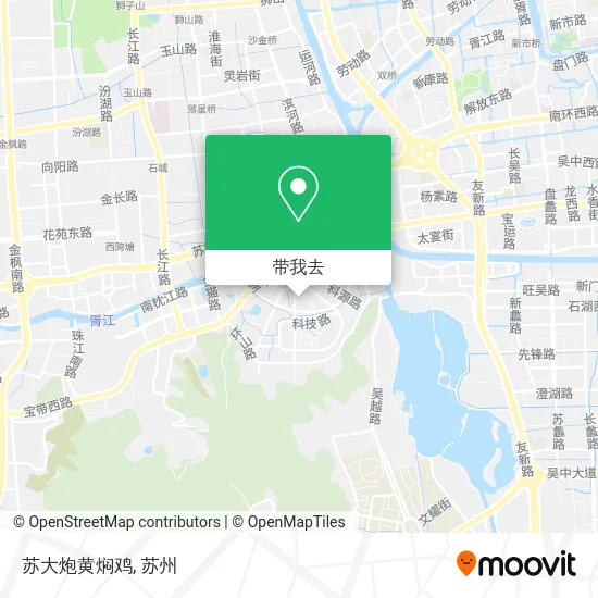 苏大炮黄焖鸡地图