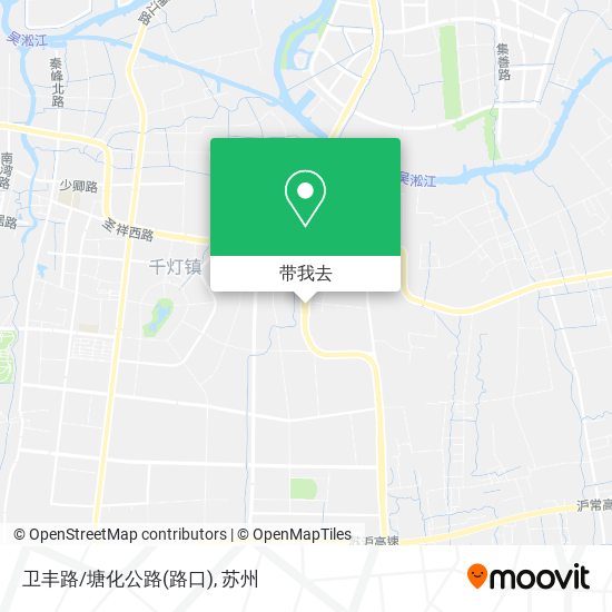 卫丰路/塘化公路(路口)地图