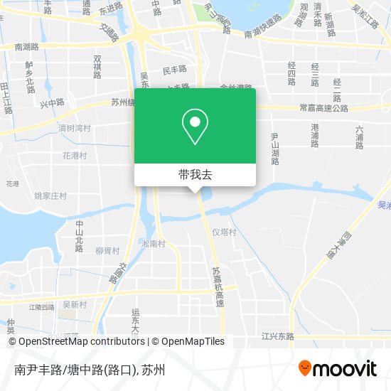 南尹丰路/塘中路(路口)地图