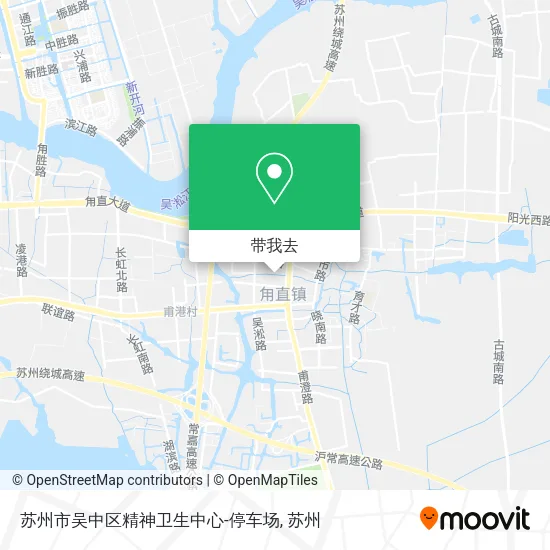 苏州市吴中区精神卫生中心-停车场地图