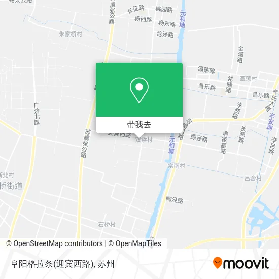 阜阳格拉条(迎宾西路)地图
