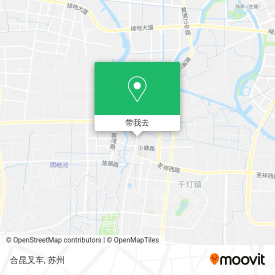 合昆叉车地图