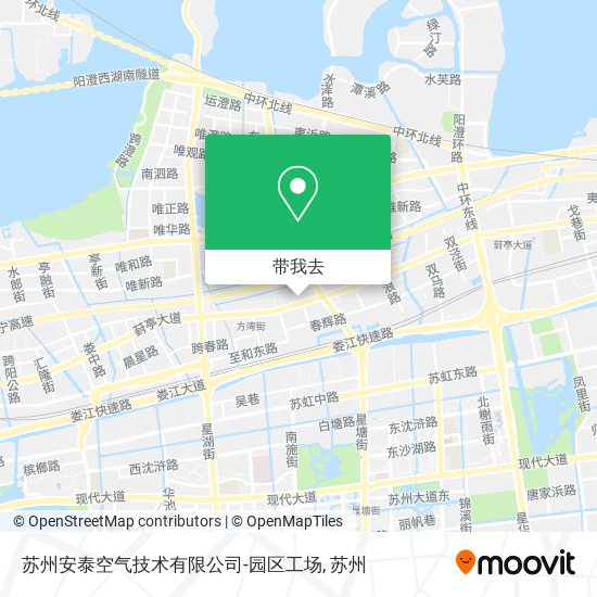苏州安泰空气技术有限公司-园区工场地图