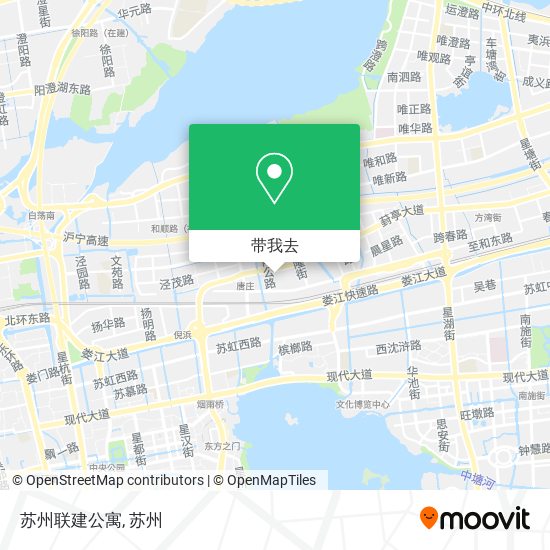 苏州联建公寓地图