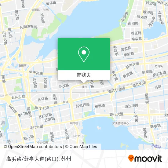 高浜路/葑亭大道(路口)地图