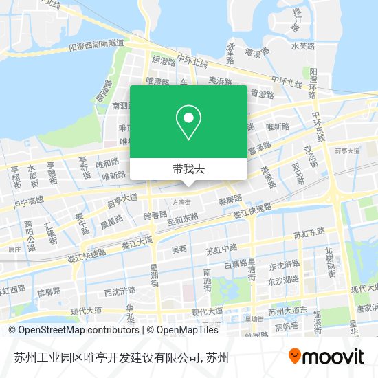 苏州工业园区唯亭开发建设有限公司地图
