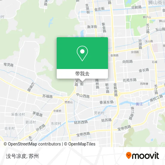 没号凉皮地图