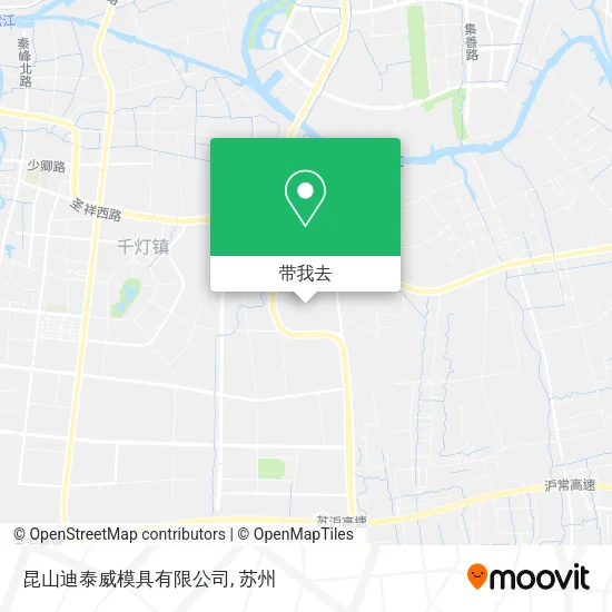 昆山迪泰威模具有限公司地图