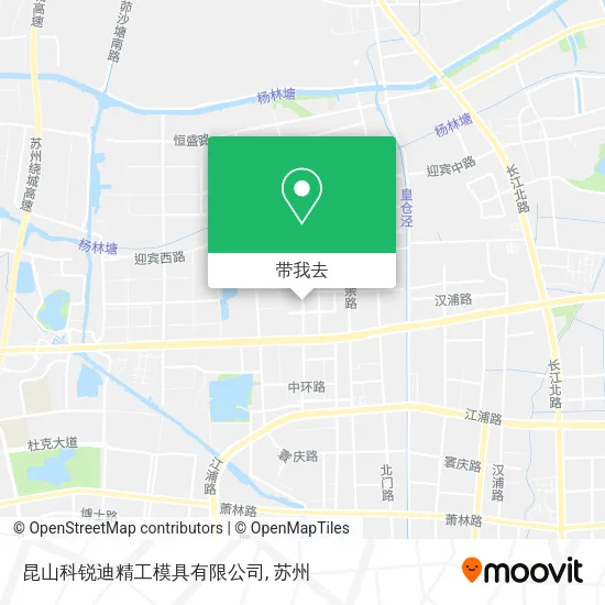 昆山科锐迪精工模具有限公司地图